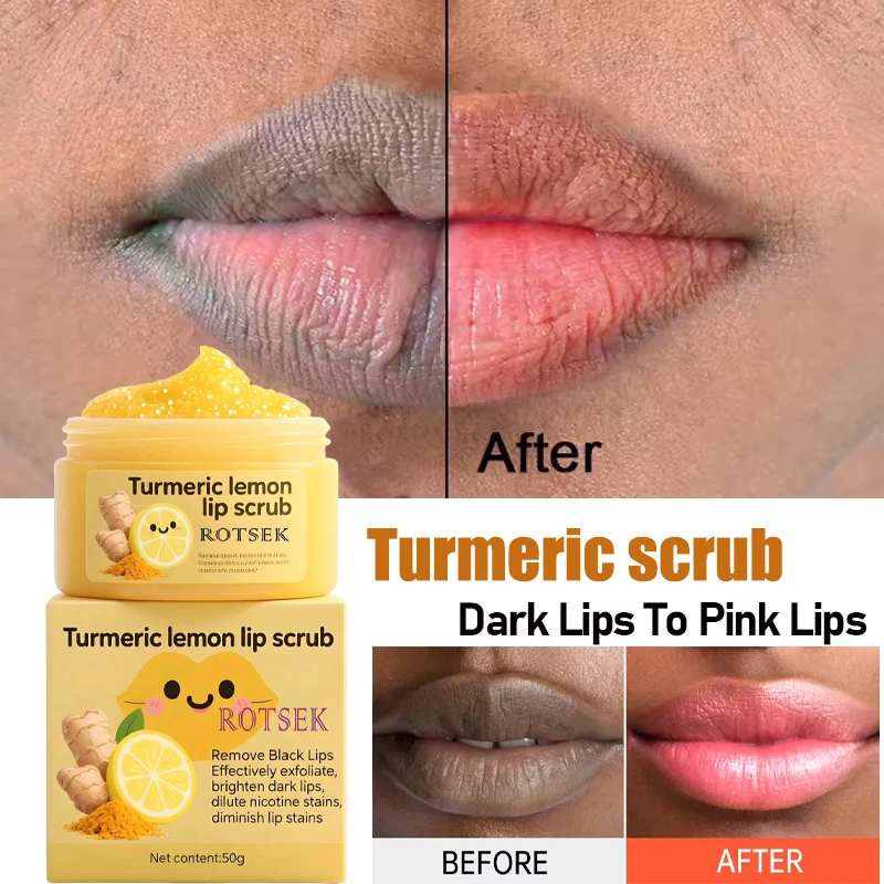 

Remove Dark Lip Scrub Lightening Melanin Mask Gloss Oil Exfoliating Clean Moisturizer Korean Care Products Makeup Beauty Health