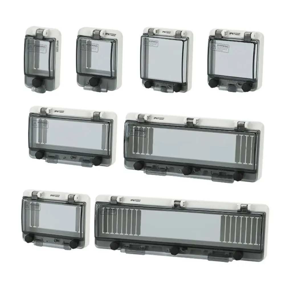 Transparent Transparent Protective Cover IP67 Rated Waterproof Distribution Box Window Protective Circuit Breaker Box