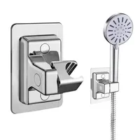 Shower Head Holder Adjustable Wall Mounted Shower Holder Self-Adhesive Showerhead Handheld Bracket Bathroom  Accessories