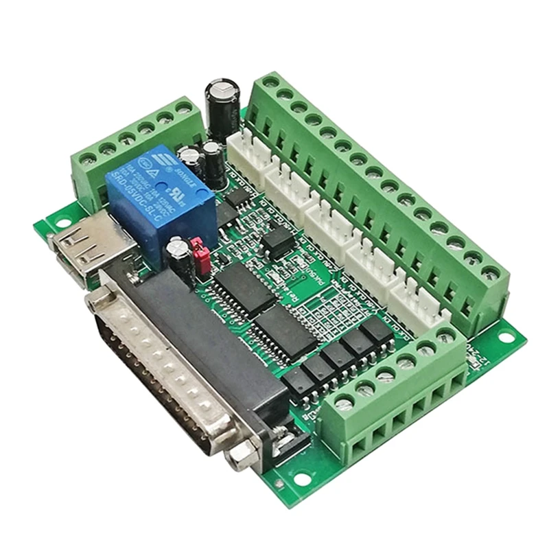 Engraving Board MACH3CNC Motor Driver With Optocoupler Isolation Board With 1.5 M USB Cable