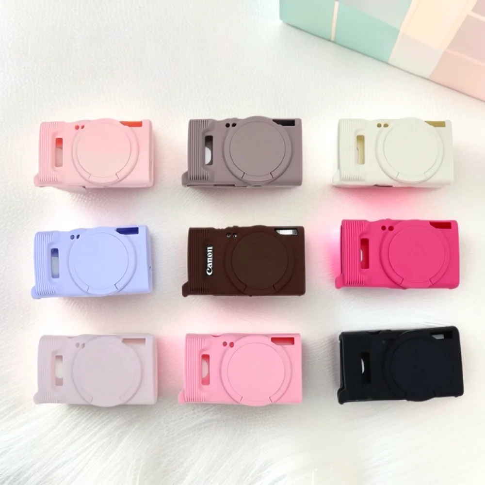 Shockproof Silicone Housing For Canon IXY 650 ELPH 360 Camera Protective Case Soft Rubber Skin Cover Gear Accessory