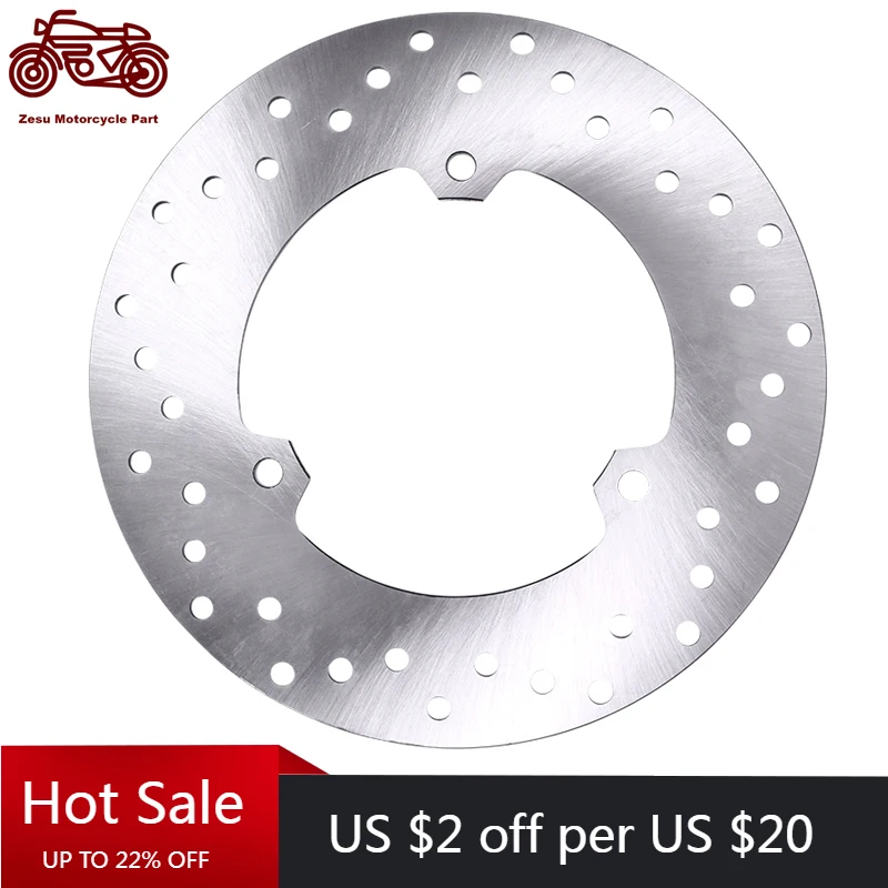 220mm Motorcycle Rear Brake Disc Floating Disk Rotor Brake For YAMAHA YZF250 R25 MTN 320A MT03 MT-03 321cc 2016-2021 YZF R3 R 3