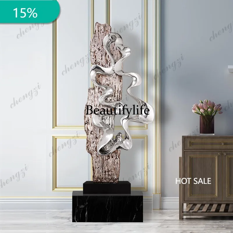 X173 European Creative Model House Villa New House KTV Club Lobby Crafts Large Floor Ornament