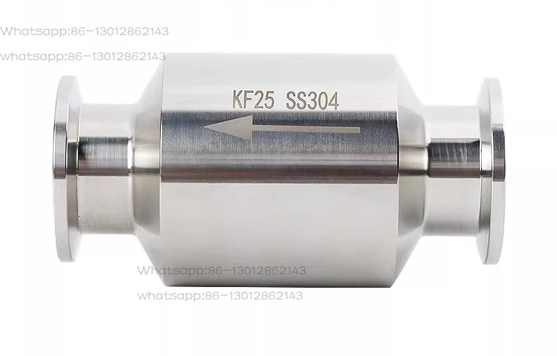 2025  304 stainless steel vacuum KF snap check valve exhaust check valve