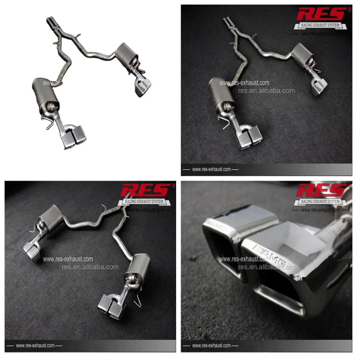Professional Guangdong Factory Valvetronic Exhaust System With Valve for Car CLS300