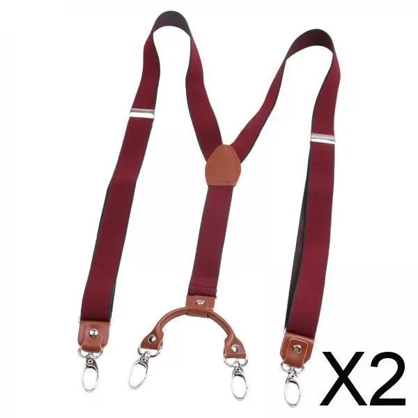 

Мужские подтяжки, регулируемые эластичные Y-образные спинки, сверхмощные модные подтяжки для брюк, джинсов, брюк, работы