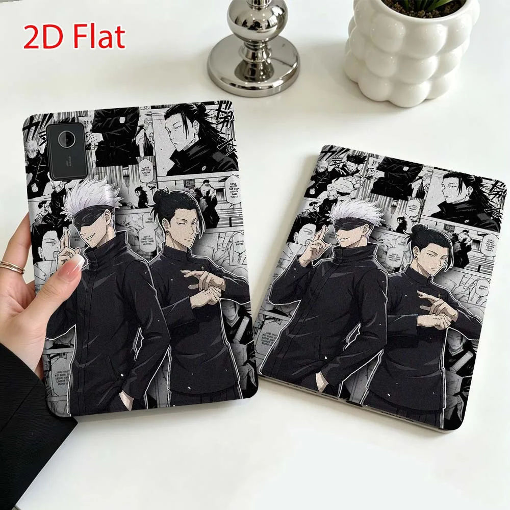 Anime Geto Gojo Soft For Lenovo Xiaoxin Pad Pro Tab P12 P11 11 13 11.2 inch K11 Plus Pen Tray Tablet Case