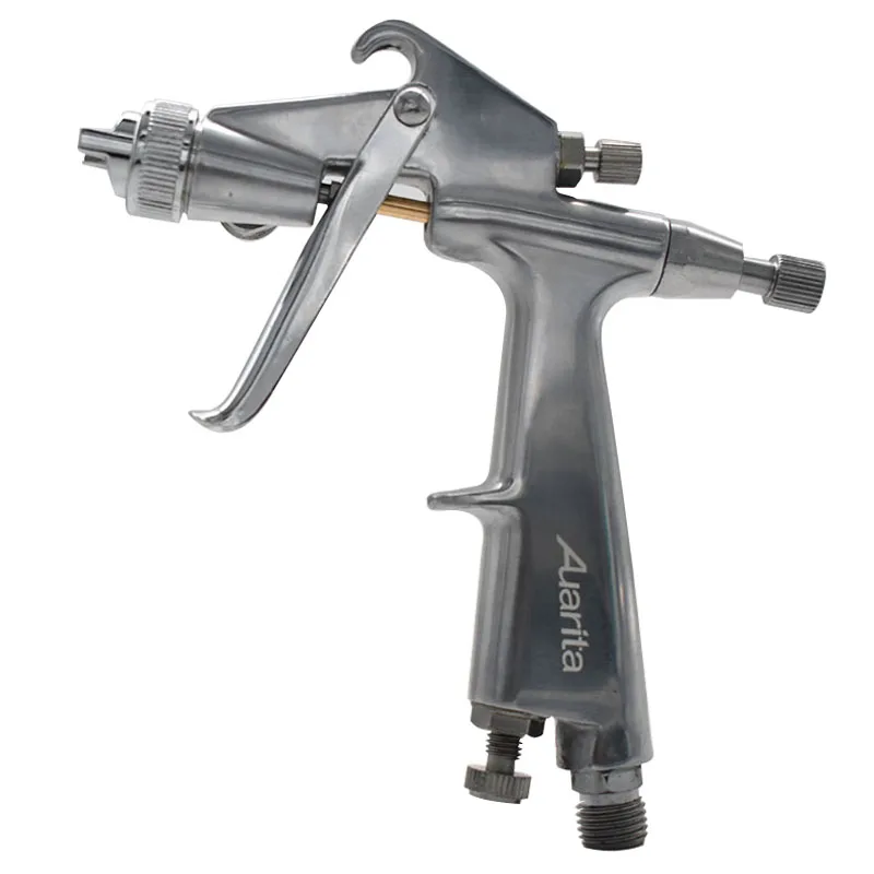 Auarita F-3 HVLP Air Spray Gun Car Finish Painting 1.0mm Nozzle 125cc Cup Gravity Automotive Finishing Coat Surface Paint
