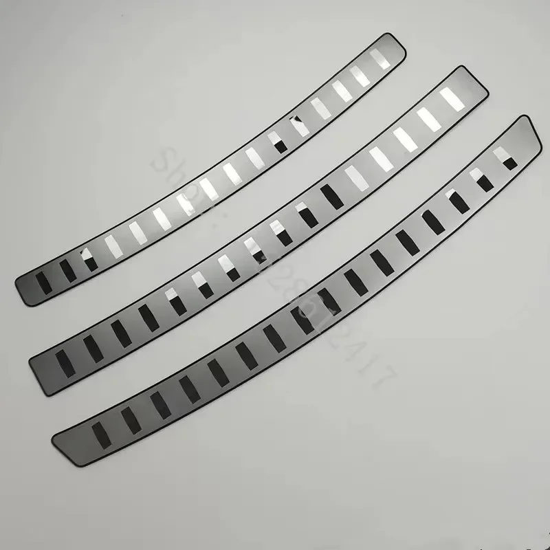 For VW Passat B6 B7 B8 2006~2024 stainless steel Rear Door Bumper Protector sill plate/ Trunk Tread Plate Trim car Accessories