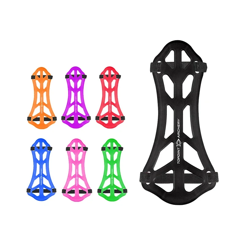 

Защитный ремешок для стрельбы из лука, мягкий резиновый ремешок, 7 цветов для стрельбы по мишеням, защитные аксессуары для охоты и тренировок
