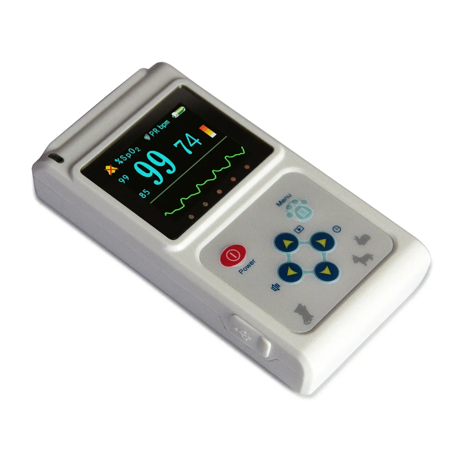 CMS60D-VET Good Price Animal Oximeter Cat Dog Pet Heart Rate Veterinary Medicla Equipment