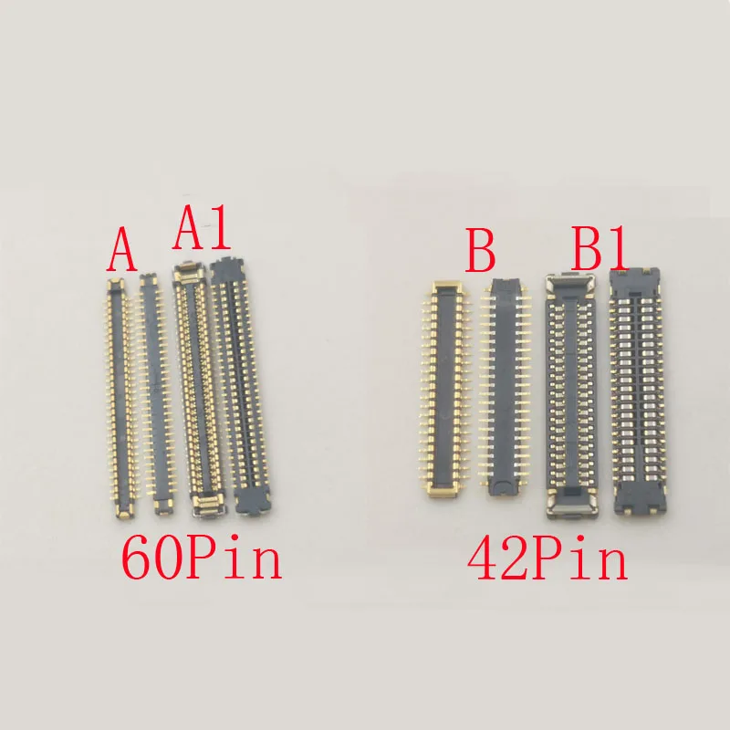 2-5szt Wyświetlacz LCD Ekran dotykowy Złącze FPC Płytka wtykowa Do iPada 10.9 A2316 Air4 Air 4 5 Air5 A2324 A2325 A2588 A2589 42 60 Pin