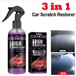 100ml 3 In 1 Car Ceramic Coating Spray High Protection Waxing Polishing Tool Fast Coat Polish Sealer Spray Wax Polishing Coating