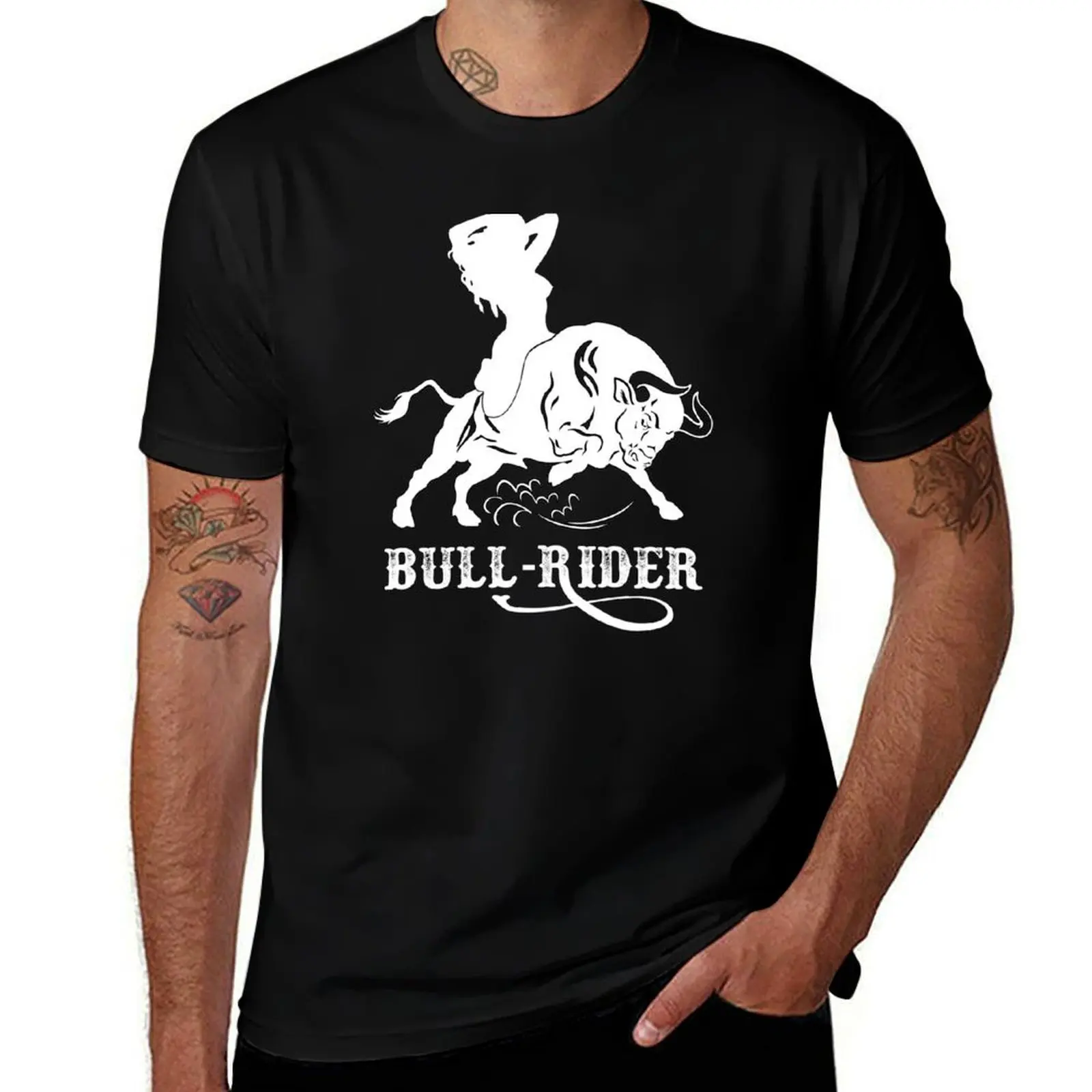 Bull Rider Hotwife T-Shirt t shirts for man pack white essential t shirt cotton tshirt 100% T-shirt