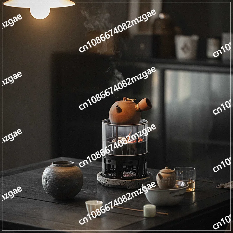 Enclosed stove making tea tea stove household indoor complete set of teapots