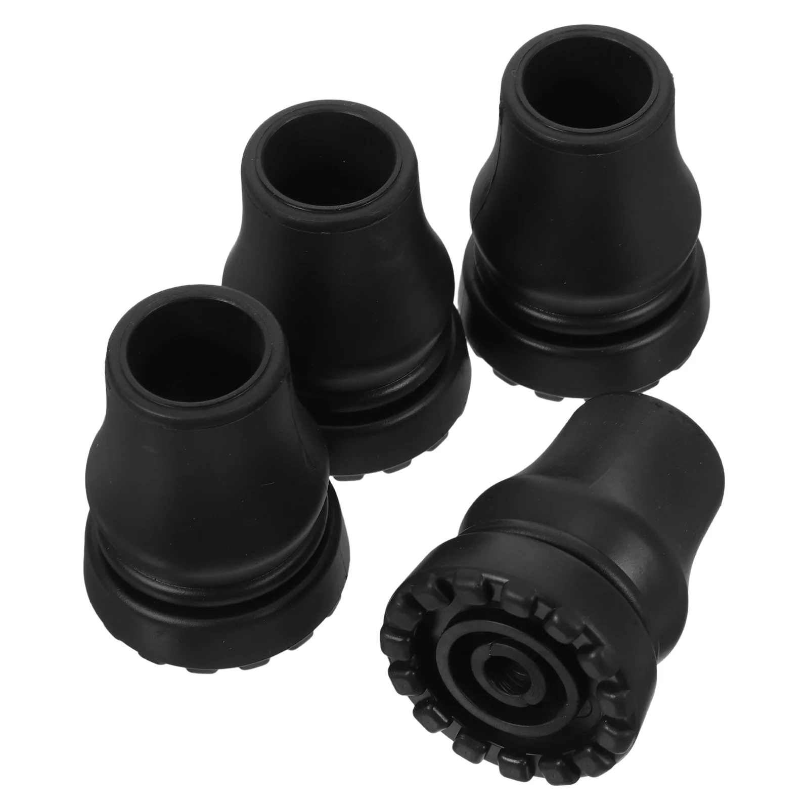 

4Pcs 19Mm Anti-Slip Rubber Foot Replacement Tips for Walking Canes Trekking Poles Hiking Stick Protective Covers