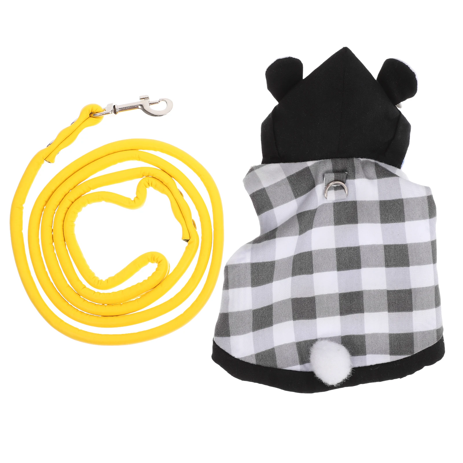 

1 set 1 Set Harness Leash Small Pet Bunny Decor Reusable Bunny Costume Easy Wear Comfortable Rabbit Harness Set