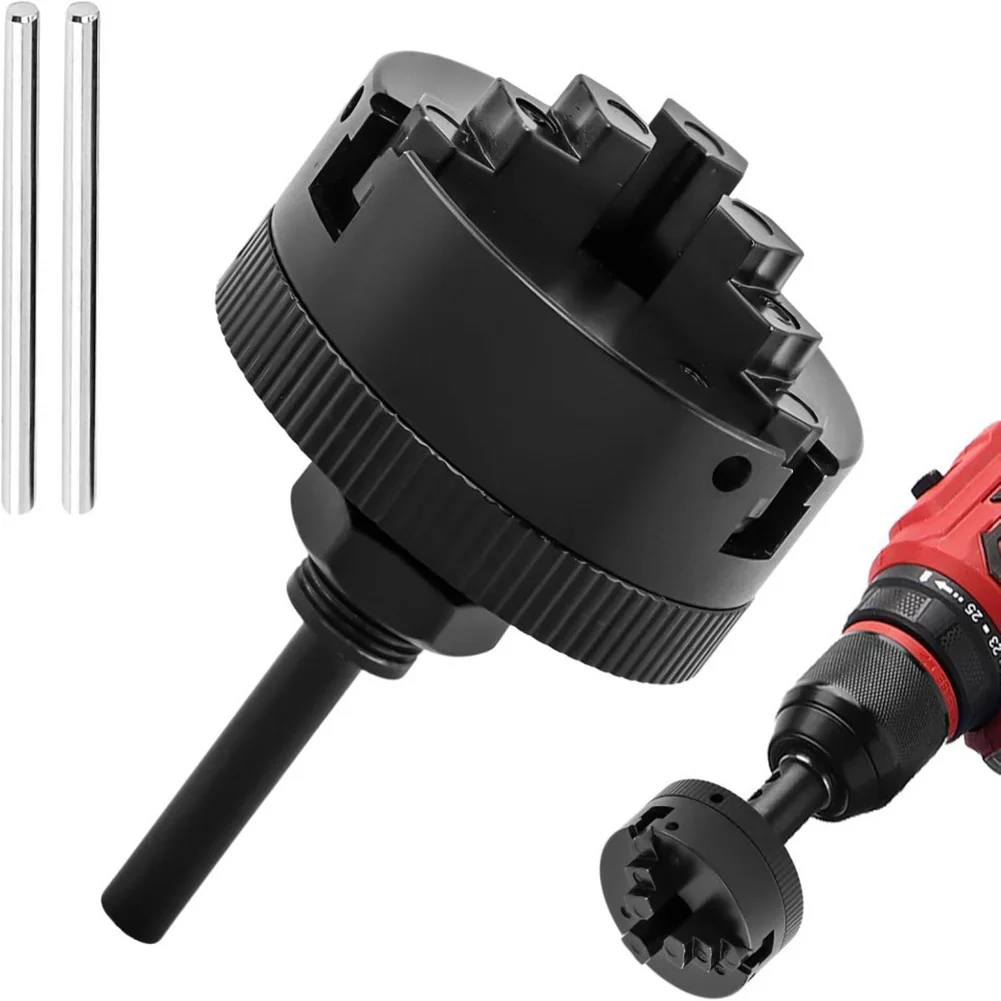 

3-Jaw Lathe Chuck Connecting Rod Self Centering Wood Turning Chuck Clamp For Mini Metal Lathe Electric Drill Chuck Zinc Alloy