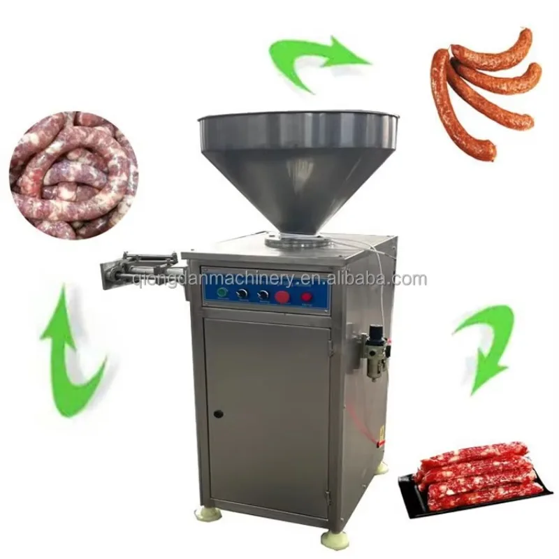 Industrial Sausage Stuffer Production Line Automatic Sausage Make Machine Embutidora Chorizo Price Enema Stuffer