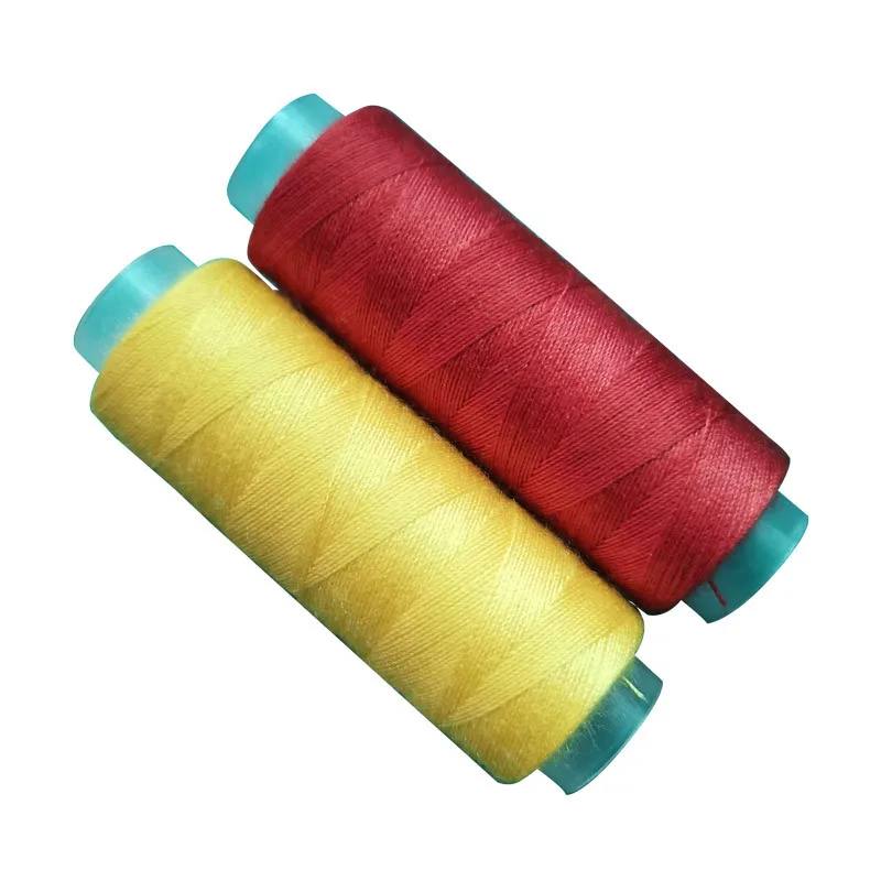 10pcs 40S2 Sewing Machine Thread Spools 100% Polyester Hand Threads 180yards/Roll Dyed White Black DIY Sewing Accessories