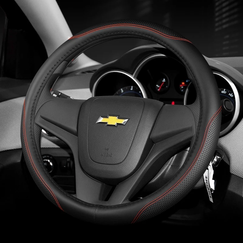

Car Steering Wheel Cover for Chevrolet Cruze Hatchback Sedan 2009-2014 Aveo 2011-2014 Orlando 2010-2015 Leather Car Accessories