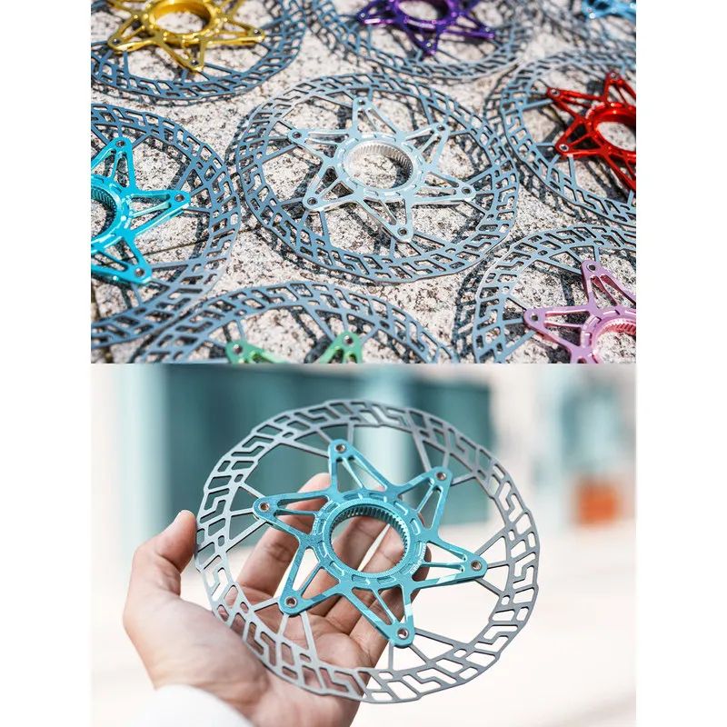 For Road Gravel Bike New 6-ULTRA G2 Ultralight Center Lock Brake Rotor 140mm 160mm Without Locking Cover Cycling Parts