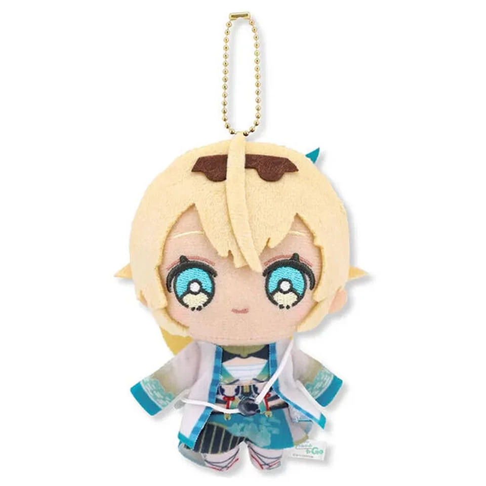 

Cute Hololive Friends To Go Kazama Iroha Mascot Plush Stuffed Keychain Keyholder Keyring Bag Pendant Doll Toy Kids Gifts