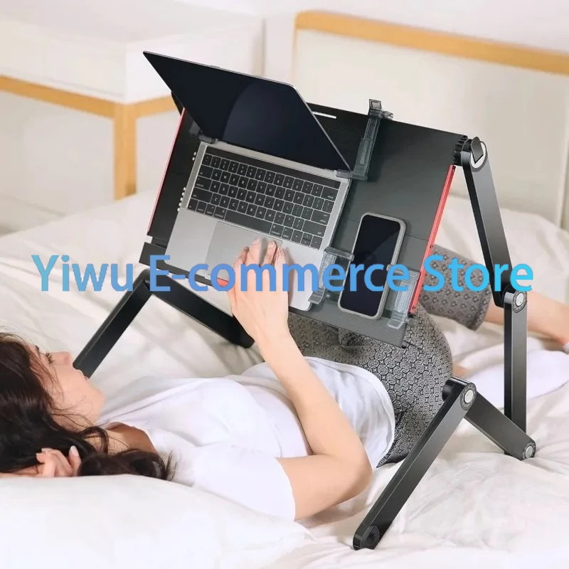 

Lying Flat on The Bed, Laptop Desk, Foldable Tablet Stand, Adjustable and Movable, Writing Desk for Lying Down Desk Table