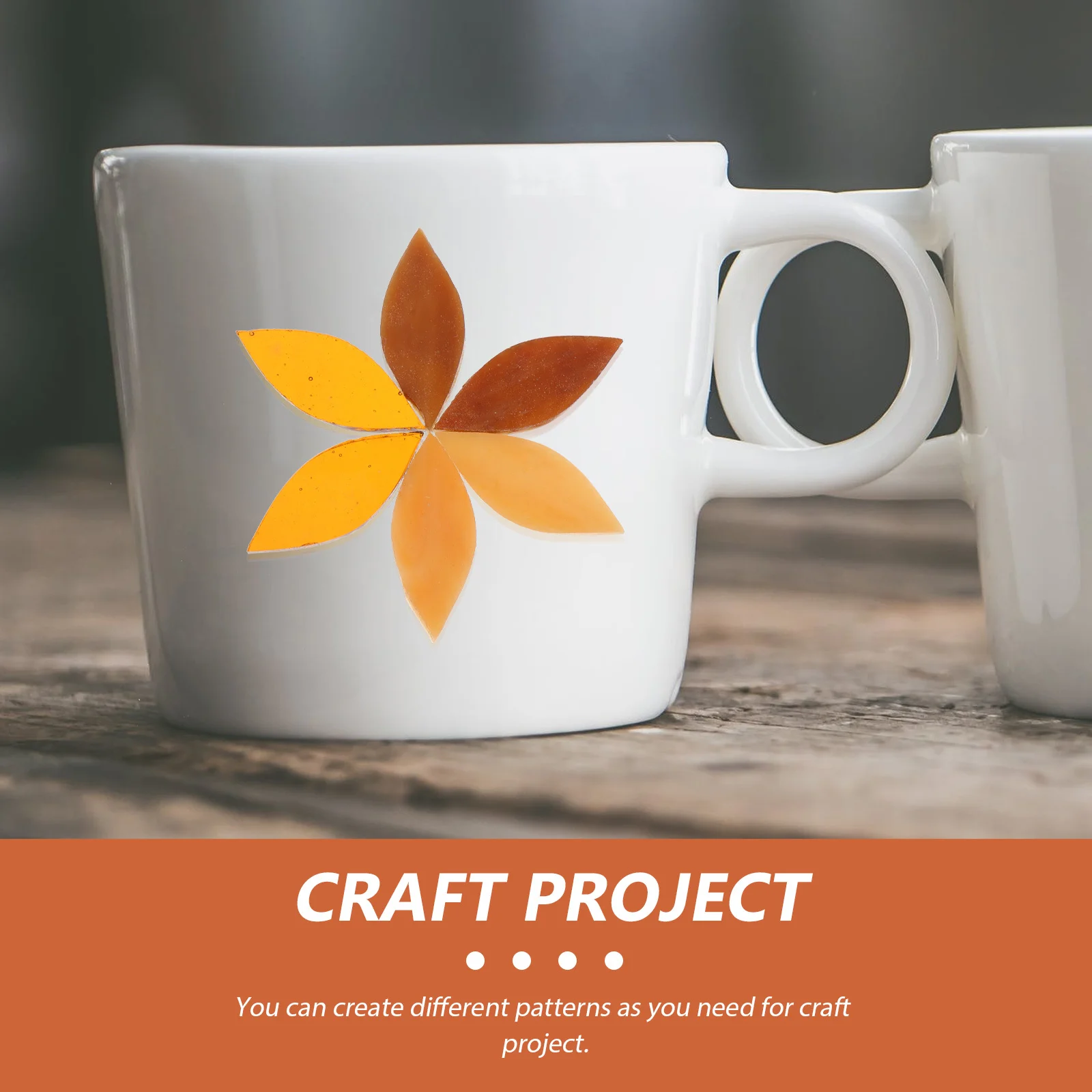 

3 Bags Leaf Shaped Mosaic Tiles Pieces Handmade DIY Craft Supplies for Decorative Art Projects DIY Pieces Picture Frame Tiles