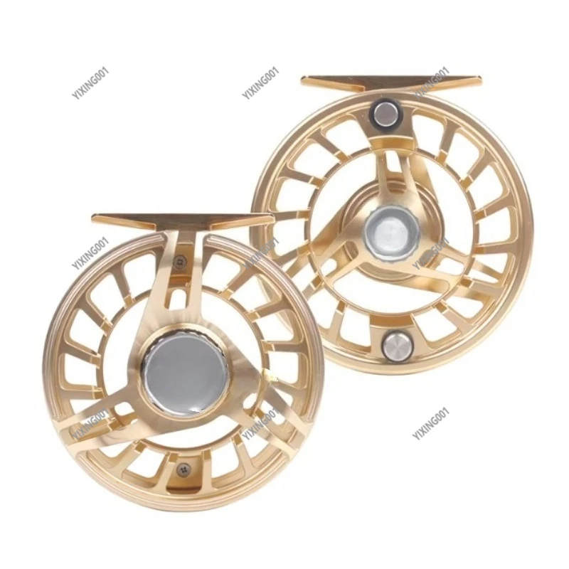 Lightweight CNC Metal Fishing Reel Left‑Right Hand Drag System Small Medium Large Sizes Fishing Accessory
