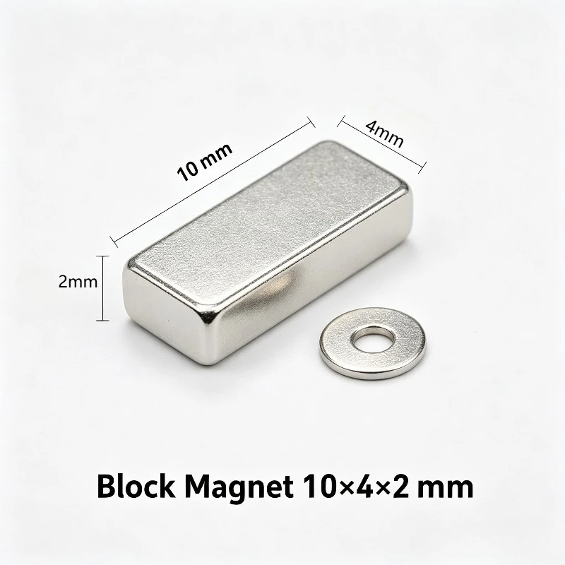 10x4x2mm N35 Permanent Rectangular Block Neodymium Magnet 10*4*2 mm Powerful Rare Earth Magnetic Magnet