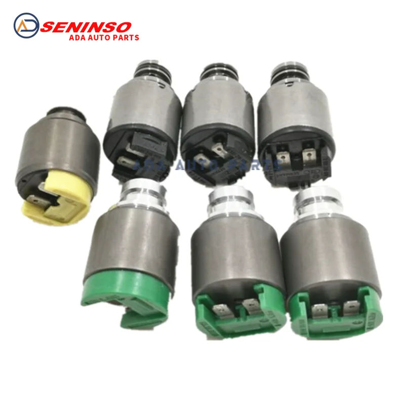 

7Pcs Original 01V 5HP19 ZF5HP19 5HP24 5HP24A Automatic Gearbox Transmission Solenoids Valve For VW For Audi A4 A6 A8 S4