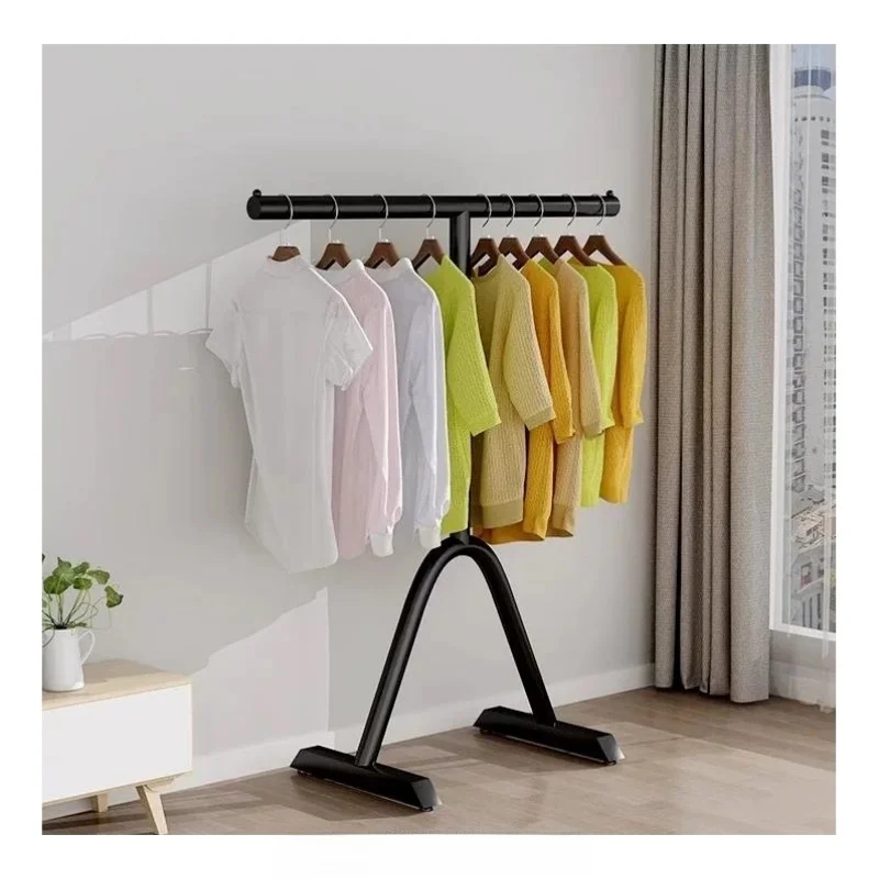 porte-vetements-minimaliste-sur-pied-gain-de-place-pour-la-maison-la-chambre-le-salon-l'entree-rangement-creatif-en-acier-carbone