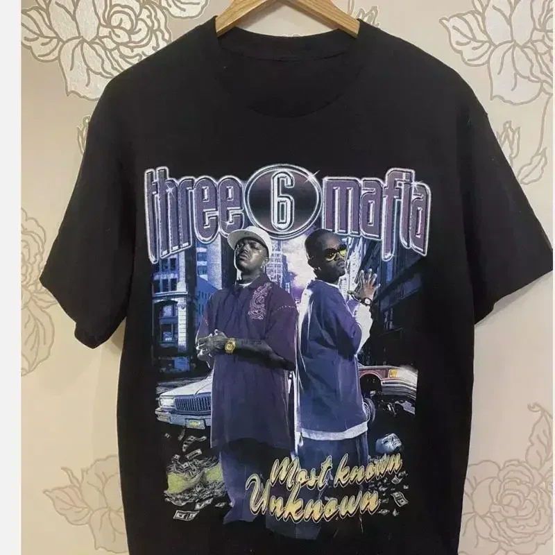 Three 6 Mafia T-shirt Three 6 Mafia Must Known T shirt All Size S to 5XL