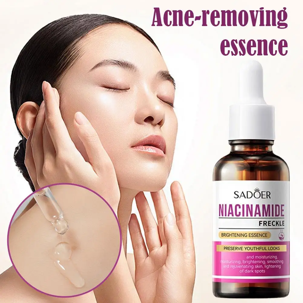 30 ミリリットルニコチンアミドサリチル酸フェイスセラムフェイシャルエッセンス保湿引き締め美容顔保湿肌フェイスケア H1Z2