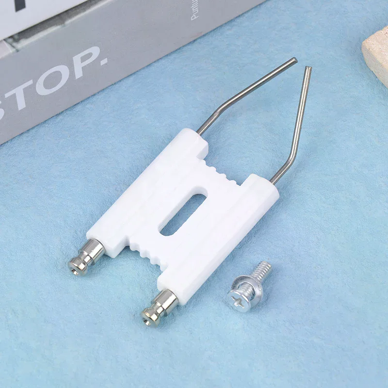 Universal H-Type Ignition Electrodes For Oil Burner Ceramic Electrode Ceramic Ignition Double Pin Siamese Ignition Pin