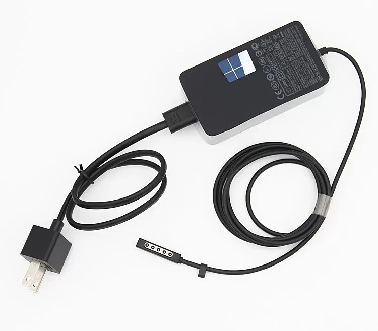 Suitable for microsoft surface pro 1/2 1536 1514 2-in-1 tablet pc power adapter 12v 3.6a 48w charger cable 5v 1a view 5
