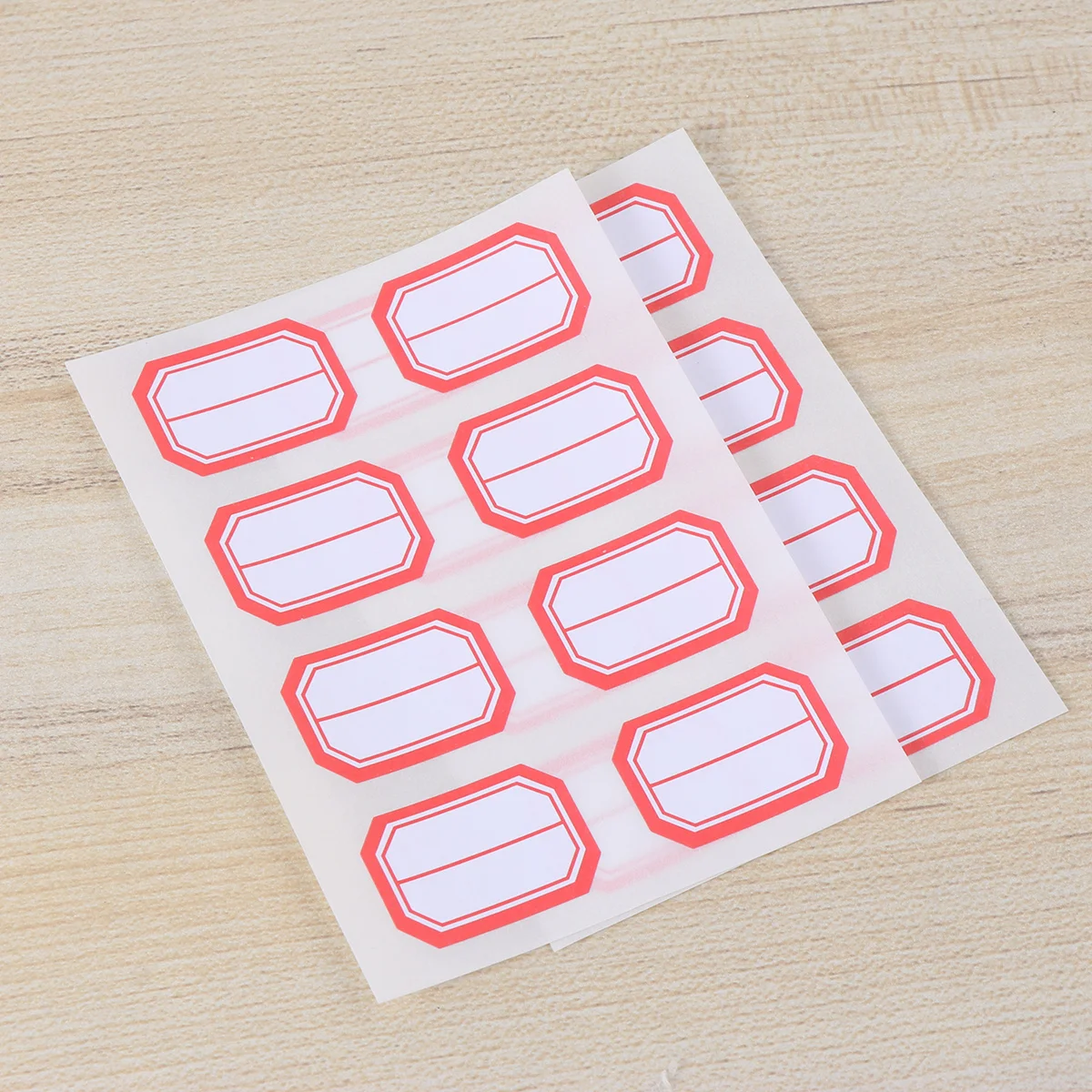 

12 Sheets Handwritten Self Adhesive Stickers for Name Price Marking Labels Classification Office School Home Organization Lables