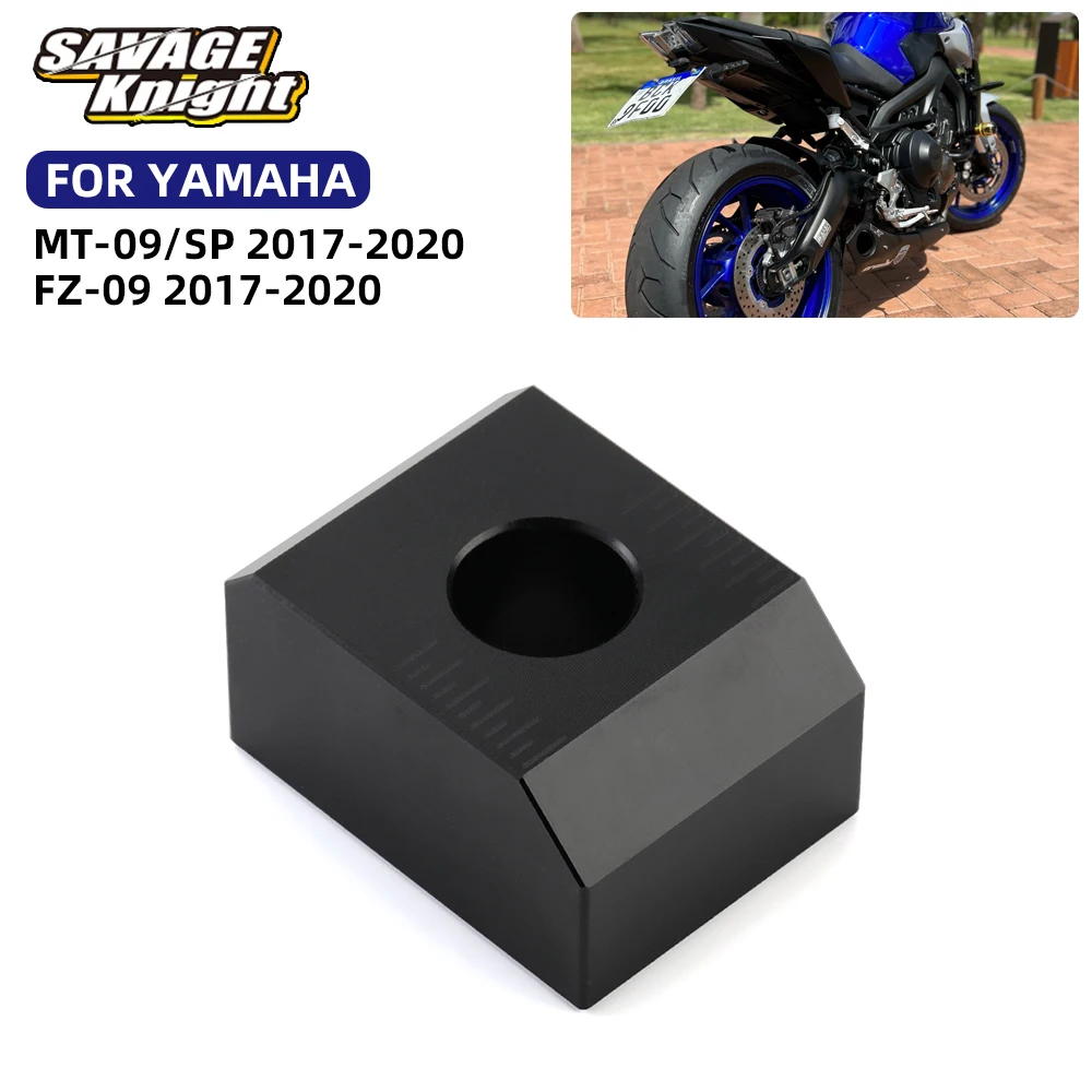 

Задний ползунок для мотоциклетной цепи YAMAHA MT09 FZ09, задняя ось, протектор колеса, ползунок, противоударный коврик, замена мотоциклетной приводной цепи, буксировки，mt 09 fz 09 Аксессуары для мотоциклов