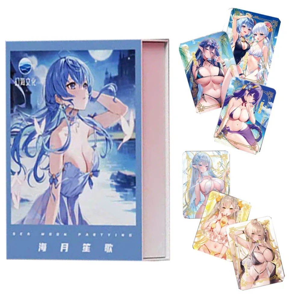 

Original Goddess Story Card For Children Elegant Charming Mature Swimsuit Pajama Girl Limited Anime Collection Card Kids Gifts