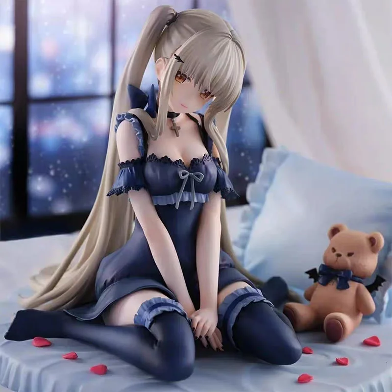 

25 см Otonari No Tenshi Shiina Mahiru аниме блондинка школьная форма для девочек стоячая поза ПВХ фигурка статуя украшение для рабочего стола подарок ​