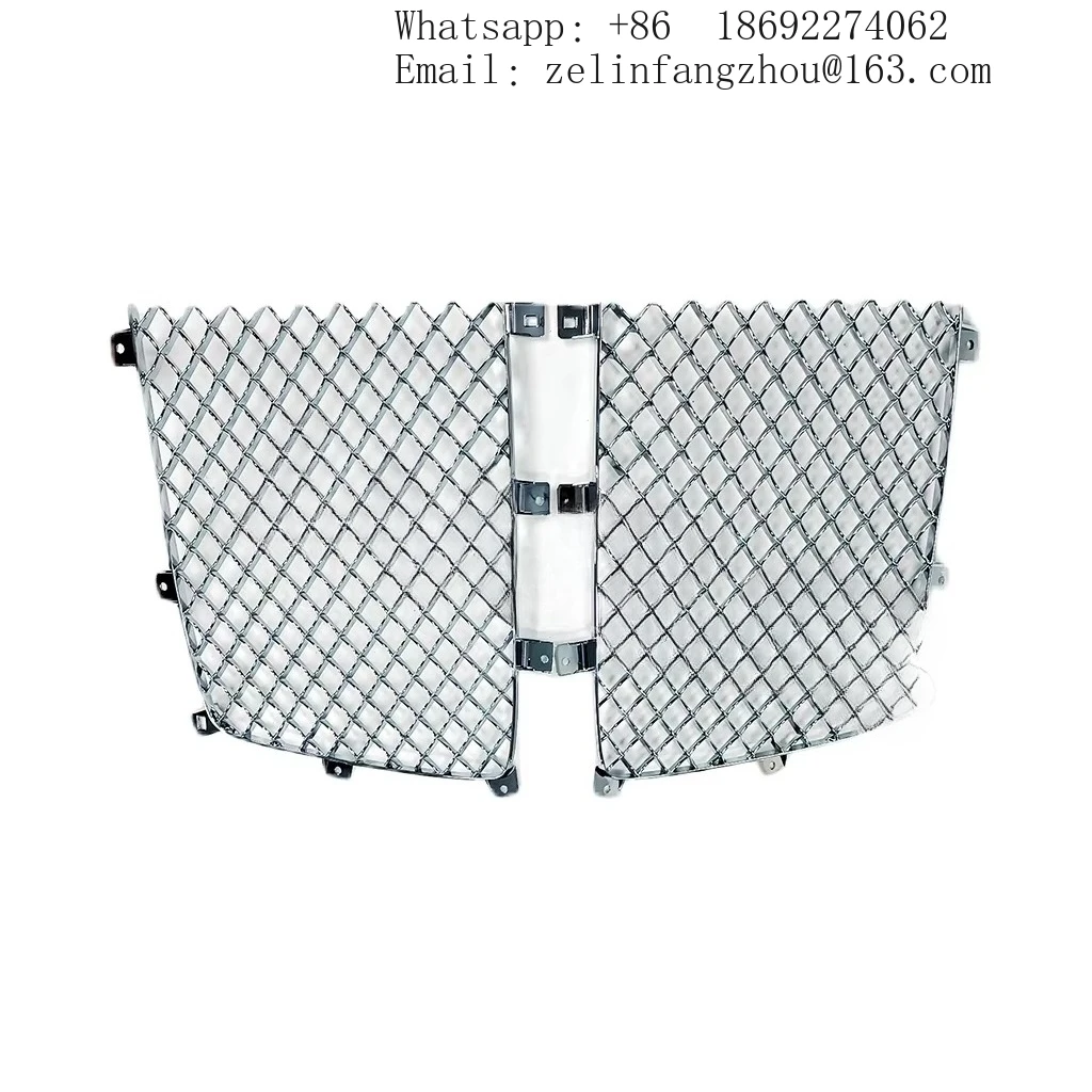 

Front Center Grille Compatible For Bentley Flying Spur 2020 Mesh Grille Bumper Auto Accessories 3SE853683 3SE853684