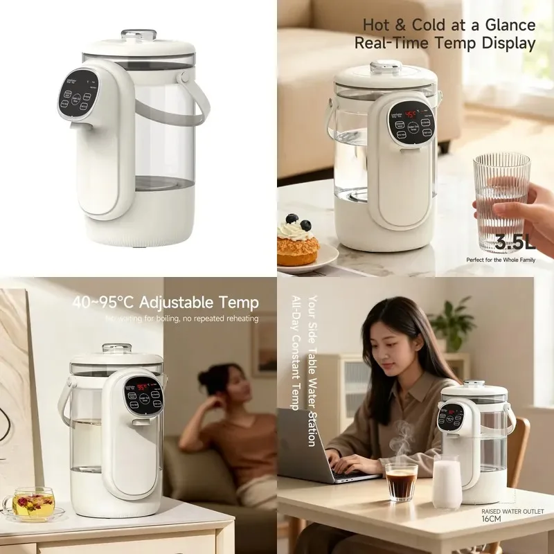 Intelligent Constant Temperature Electric Water Heater Household Dispenser Kettle