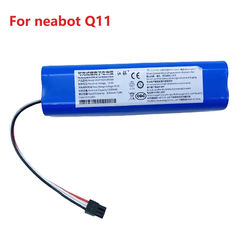 New For neabot Robotic vacuum cleaner Q11 lithium battery original 5200mAh capacity part