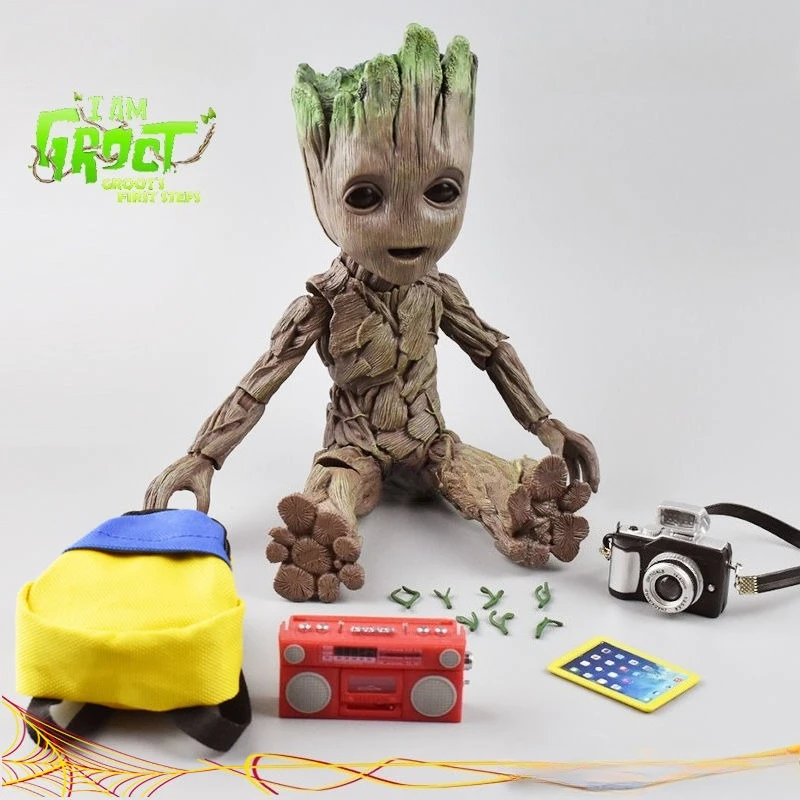 nuovo Groot carino personalità creativa personalità kawaii buon valore per bambini periferiche congiunta action figure modello giocattolo presente