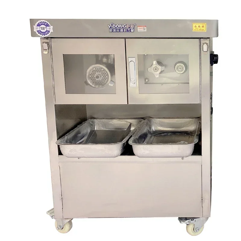 

Electric Grinder Slicer Stainless Steel High-Power Minced Sausage Machine For Minced Meat Canteen Restaurant Butc