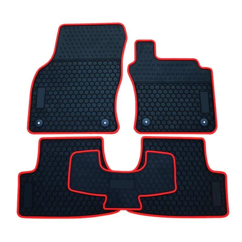 Car Floor Mats Car Mat Rugs Carpet For Golf VII MK7 Right Hand Drive 2012 2013 2014 2015 2016 2017 2018 2019