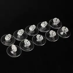 10 PCS 4/6mm Pump Airline Tube Practical for Fish Tank Tube Sucker Aquarium Suction Sucker Cup Holder Sucker