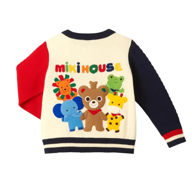 Autumn Children\'s Knitted Sweater Cartoon Sweaters Cardigan Knitwear Coat Knitwears Baby Girl Clothes Winter Kids Clothes Boys