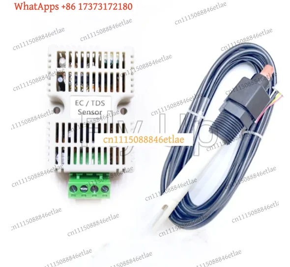 k3 RS485 Modbus EC TDS Conductivity Sensor Module, 4-20mA 0-5V Water Quality Transmitter